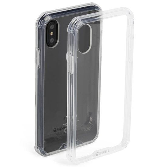 Krusell Krusell Kivik Pro Cover - obal na iPhone X (priehľadný)