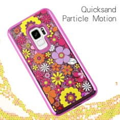 ZIZO Zizo Liquid Glitter Star Case - puzdro na Samsung Galaxy S9 (Multiflowers)