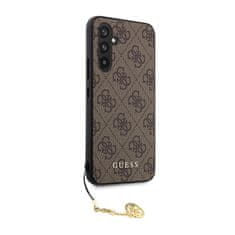 Guess Kolekcia Guess 4G Charms - Puzdro Samsung Galaxy A54 5G (hnedé)