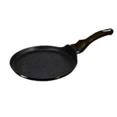 Berlingerhaus Panvica na palacinky s mramorovým povrchom 28 cm Shiny Black Collection