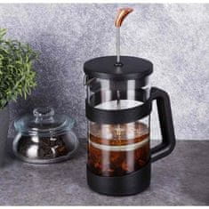 Berlingerhaus Kanvica na čaj a kávu French Press 600 ml Black Rose Collection BH-7615