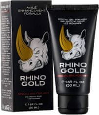 Rhino Gold gél gél na zväčšenie penisu, ktorý predlžuje erekciu 50 ml