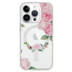 MG Flower MagSafe kryt na iPhone 13 Pro Max, pink flower