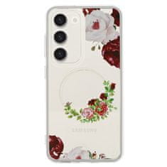 MG Flower kryt na Samsung Galaxy A24 4G / A25 5G, red flower