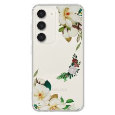 MG Flower kryt na Samsung Galaxy A53 5G, white flower