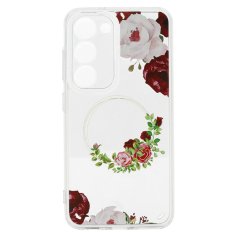 MG Flower kryt na Samsung Galaxy A24 4G / A25 5G, red flower