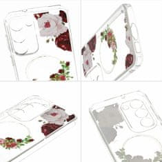 MG Flower kryt na Samsung Galaxy A24 4G / A25 5G, red flower