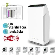 TKG Čistička vzduchu TKG AP 2000 Smart so 7 st.filtráciou,UV,Wifi a ion.