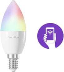 Smart Bulb RGB 4,4W E14