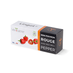 Véritable BIO sadenice Mini červená paprika