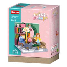 Sluban Girls Dream Mini Handcraft M38-B1016C Obývácí pokoj