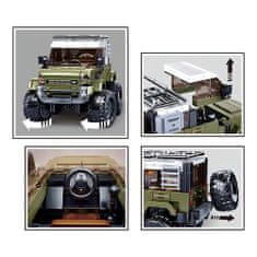 Sluban Model Bricks M38-B1015 anglické SUV Attacker