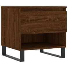 Petromila vidaXL Konferenčný stolík hnedý dub 50x46x50 cm kompozitné drevo