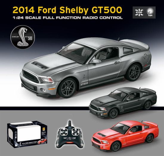 Mamido Auto na diaľkové ovládanie R/C Ford Shelby GT500 čierne