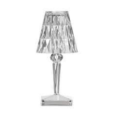 Cool Mango Krištáľová diamantová stolová lampa- krištáľová lampa, diamantové svetlo, stolová dekorácia
