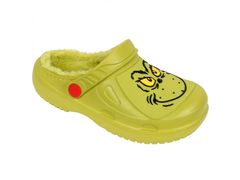 sarcia.eu Grinch Zelené detské papuče s kožušinovým podšívkou 23 EU