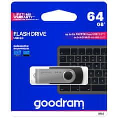 shumee Pendrive 64GB USB 3.2 Gen 1 UTS3 čierny