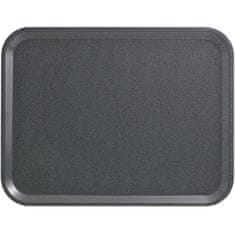 shumee Servírovací podnos CAMBRO Capri 33x43cm - grafitová žula