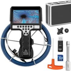 shumee Endoskop diagnostická inšpekčná kamera v kufri 12 LED SD 30 m