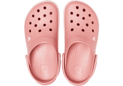 Crocs Crocband Clogs Unisex, 36-37 EU, M4W6, Dreváky, Šlapky, Papuče, Blossom/White, Ružová, 11016-6PH