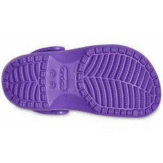 Crocs Classic Clogs pre deti, 22-23 EU, C6, Dreváky, Šlapky, Papuče, Neon Purple, Fialová, 204536-518