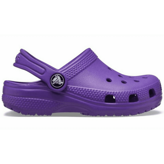 Crocs Classic Clogs pre deti, 27-28 EU, C10, Dreváky, Šlapky, Papuče, Neon Purple, Fialová, 204536-518