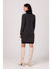 BeWear Dámske mini šaty Holmes BK103 čierna L/XL