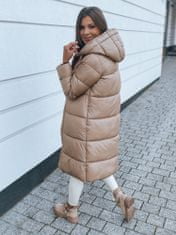 Dstreet Dámska parka Neve camel S