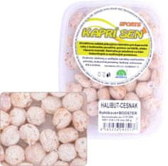 Sports Rohlíkové boilies v boostri - 12mm/50g - HALIBUT CESNAK