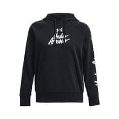 Under Armour Mikina čierna 178 - 182 cm/XL Ua Rival Fleece Graphic Hdy