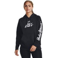 Under Armour Mikina čierna 178 - 182 cm/XL Ua Rival Fleece Graphic Hdy