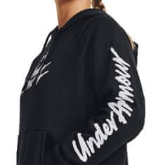 Under Armour Mikina čierna 178 - 182 cm/XL Ua Rival Fleece Graphic Hdy