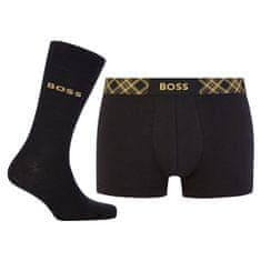 Hugo Boss Pánska sada - boxerky a ponožky BOSS 50500374-001 (Veľkosť M)