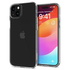 Spigen Ochranný kryt Crystal Flex pre iPhone 15 transparentný