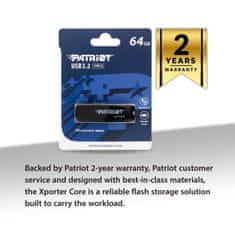 Patriot XPORTER CORE/32GB/USB 3.2/USB-A/Čierna