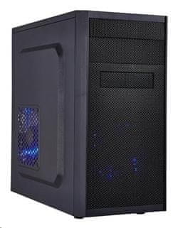 Eurocase MC X203, skriňa mATX, bez zdroja, 2xUSB 2.0, 1 x USB3.0, čierna