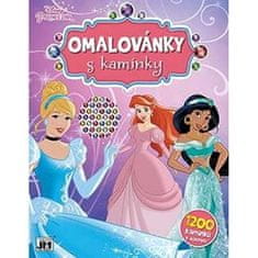 Jiri Models Omaľovánky s kamienkami - Disney Princezné