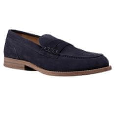 Tommy Hilfiger Obuv elegantné tmavomodrá 40 EU Męskie Suede Loafer