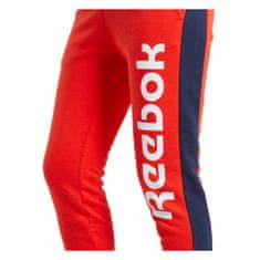 Reebok Nohavice červená 170 - 175 cm/M Te Liner Logo French Terry