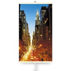 Trio Infražiarič - flexibilný vykurovací panel 430W TRIO vzor 2 Manhattan, rozmery 100x57cm s regulátorom