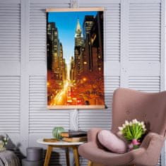 Trio Infražiarič - flexibilný vykurovací panel 430W TRIO vzor 2 Manhattan, rozmery 100x57cm s regulátorom