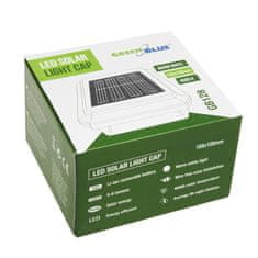 GreenBlue GreenBlue LED solárne stĺpové svietidlo, 100x100mm, obalová strecha, GB128