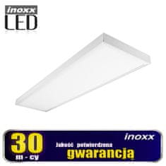 slomart LED panel 120x30 60w 3000k teplý + rám na povrch