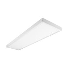 slomart LED stropný panel 120x30 60w lampa tenká kazeta 6000k studená + rám na povrch