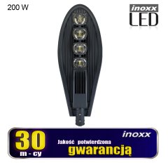 slomart Priemyselné svietidlo LED pouličné svietidlo 200w IP65 20 000 lm zmeny 6000k