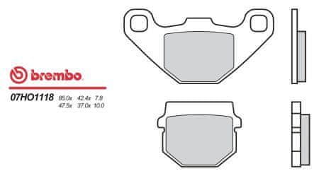 Brembo brzdové dosky moto 07HO1118