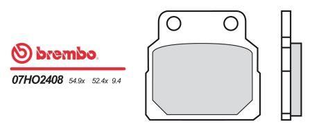 Brembo brzdové dosky moto 07HO2408