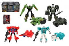 Teddies Transformer auto/robot plast 14cm mix druhov