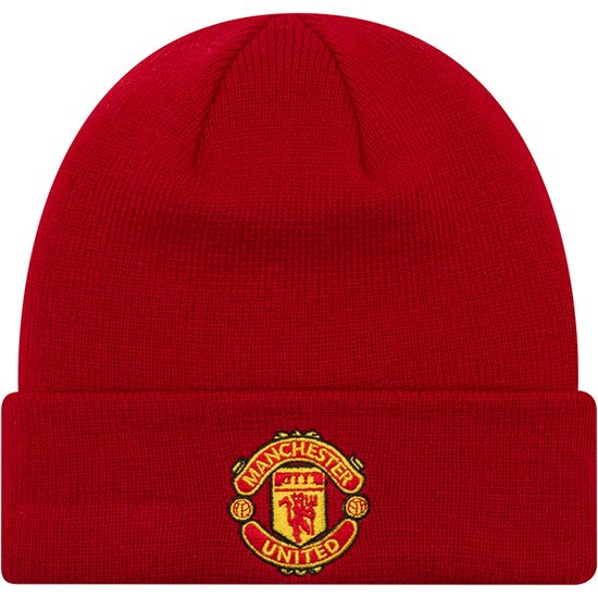 New Era Čepice MANCHESTER UNITED Cuff Knit red