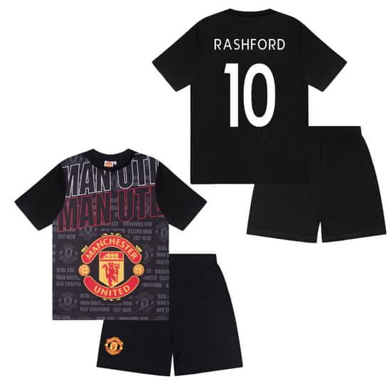 Fan-shop Dětské pyžamo MANCHESTER UNITED Crest Rashford Dětská: 8-9 let